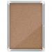 Nobo Premium Plus Cork Lockable Notice Board 4xA4  1902561