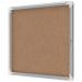 Nobo Premium Plus Cork Lockable Notice Board 6xA4  1902562