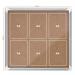 Nobo Premium Plus Cork Lockable Notice Board 6xA4  1902562