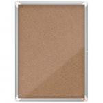 Nobo Premium Plus Cork Lockable Notice Board 9xA4  1902564