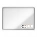 Nobo Premium Plus Magnetic Lockable Notice Board 18xA4 White 1902571