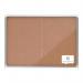 Nobo Premium Plus Cork Lockable Notice Board 18xA4  1902575