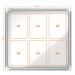 Nobo Premium Plus Outdoor Magnetic Lockable Notice Board 6xA4 White 1902578