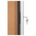 Nobo Internal Glazed Case 15xA4 Cork Sliding Door 1902607