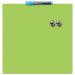 Nobo Mini Magnetic Whiteboard Coloured Tile 360mmx360mm Green 1903773