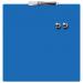 Nobo Mini Magnetic Whiteboard Coloured Tile 360mmx360mm Blue 1903873