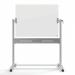 Nobo Glass Revolving Mobile Whiteboard Inc. Marker and Magnets, White, 1200 x 900mm, Double Sided Magnetic Glass 1903943