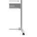 Nobo Glass Revolving Mobile Whiteboard Inc. Marker and Magnets, White, 1200 x 900mm, Double Sided Magnetic Glass 1903943