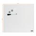 Nobo Glass Small Whiteboard, White, Magnetic Tile, 300 X 300mm 1903956