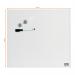 Nobo Glass Small Whiteboard, White, Magnetic Tile, 450 X 450mm 1903957