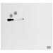 Nobo Glass Small Whiteboard, White, Magnetic Tile, 450 X 450mm 1903957