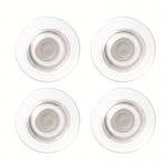 Nobo Glass Whiteboard Magnets (Pack 4) 1904116