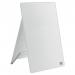 Nobo Glass Desktop Dry Wipe Easel, White, Clipboard 1905173