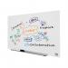 Nobo Impression Pro Glass Magnetic Whiteboard 680x380mm Brilliant White 1905175