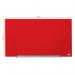 Nobo Impression Pro Glass Magnetic Whiteboard 680x380mm Red 1905183