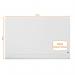 Nobo Impression Pro Glass Magnetic Whiteboard concealed pen tray 1000x560mm Brilliant White 1905191