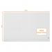 Nobo Impression Pro Glass Magnetic Whiteboard concealed pen tray 1260x710mm Brilliant White 1905192