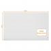 Nobo Impression Pro Glass Magnetic Whiteboard concealed pen tray 1900x1000mm Brilliant White 1905193