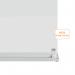 Nobo Glass Desktop Dry Wipe Magnetic Whiteboard, White, Desk Divider 1905265