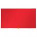 Nobo Widescreen 32”Felt Red Noticeboard (710 x 400mm) 1905310