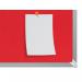 Nobo Widescreen 32”Felt Red Noticeboard (710 x 400mm) 1905310