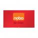 Nobo Widescreen 32”Felt Red Noticeboard (710 x 400mm) 1905310