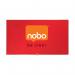 Nobo Widescreen 40”Felt Red Noticeboard (890 x 500mm) 1905311