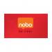 Nobo Widescreen 85”Felt Noticeboard Red (1880 x 1060mm) 1905313