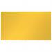 Nobo Widescreen 85”Felt Noticeboard Yellow (1880 x 1060mm) 1905321