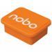 Nobo Whiteboard Magnets Orange (Pack 4) 1905327