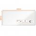 Nobo Premium Plus Steel Magnetic Whiteboard - 2700x1200mm, Aluminium Trim, EU Ecolabel Certified 1915164