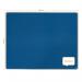 The photo captures a stunning ACCO Brands Noticeboards Nobo Premium Plus Felt Notice Board. Its bold blue surface measures 1500x1200mm and is made with high-quality materials. The felt texture adds a touch of elegance, and the sleek design is sure to make a statement in any space. A perfect addition to any office or home, this notice board is both functional and visually appealing.