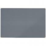  This image depicts a high-quality felt notice board made by Nobo, a brand owned by ACCO Brands. The board measures 1800x1200mm and has a grey color. It features a smooth, durable surface that is perfect for pinning notices and important messages. The sleek and modern design of this notice board makes it a great addition to any office, classroom, or home setting.