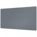 This image features a large grey felt notice board from ACCO Brands Nobo Premium Plus collection. Measuring 2400x1200mm, this high-quality notice board is the perfect addition to any office or educational setting. The felt material provides a smooth surface for displaying important notices, memos, and other information. The sleek grey color adds a touch of sophistication to the overall design. This notice board is sure to be a functional and stylish addition to any space.