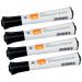 Nobo Glide Whiteboard Pens Bullet Tip 10 Pack Black 1915264