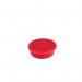 Nobo Magnetic Whiteboard Magnets 10 Pack 13mm Coloured Magnets Red 1915286