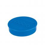 Nobo Magnetic Whiteboard Magnets 10 pack 38mm Coloured Magnets Blue 1915306