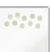 Nobo Magnetic Whiteboard Magnets 10 pack 38mm Coloured Magnets White  1915315