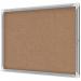 Nobo Premium Plus Cork Lockable Notice Board 8xA4 Hinged 1915326