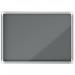 Nobo Premium Plus Felt Lockable Notice Board 8xA4 Grey Hinged 1915329