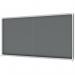 Nobo Premium Plus Felt Lockable Notice Board 27xA4 Grey Sliding 1915339