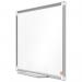 Nobo Premium Plus Widescreen Steel Magnetic Whiteboard - 710x400mm, Aluminium Trim, EU Ecolabel Certified 1915370