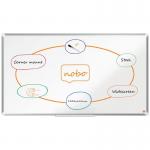 Nobo Premium Plus Widescreen Steel Magnetic Whiteboard 1220x690mm 1915372