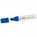 Nobo Glide Whiteboard Pens Large Chisel Tip 4 Pack Blue 1915389