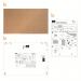 Nobo Impression Pro Widescreen Cork Notice Board 1550x870mm  1915417