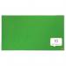 The image displays a wide, green felt notice board measuring 710x400mm. The brand name, ACCO Brands, and product line, Nobo Impression Pro, are clearly visible. The board is mounted on a wall and features a sleek design with clean edges. It appears to be of high quality and ready for use. Various sizes and styles of notes and papers are pinned onto the board, showcasing its usefulness for organizing and displaying information.