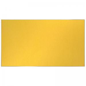 Nobo Impression Pro Widescreen Felt Notice Board 1550x870mm Yellow