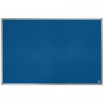 Nobo Value Felt Notice Board 900x600mm Blue 1915483
