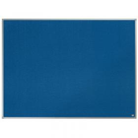 Nobo Value Felt Notice Board 1200x900mm Blue 1915484