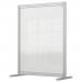 Nobo Premium Plus Clear Acrylic Protective Desk Divider Screen Modular System 800x1000mm 1915492